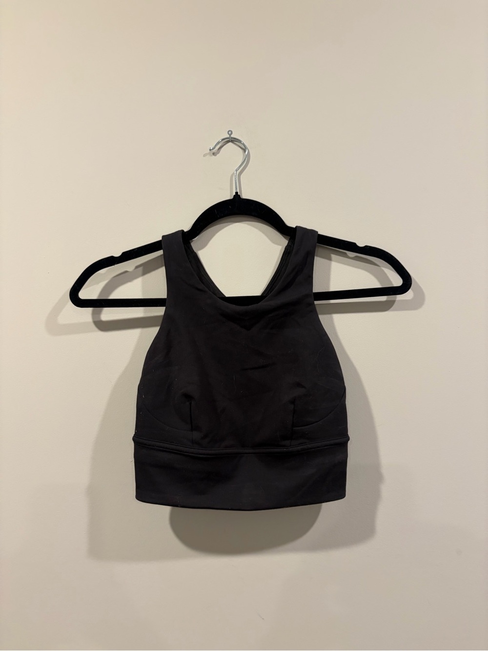 Lululemon Black High-Neck Racerback Bralette